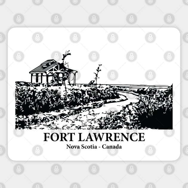 Fort Lawrence - Nova Scotia Magnet by Lakeric